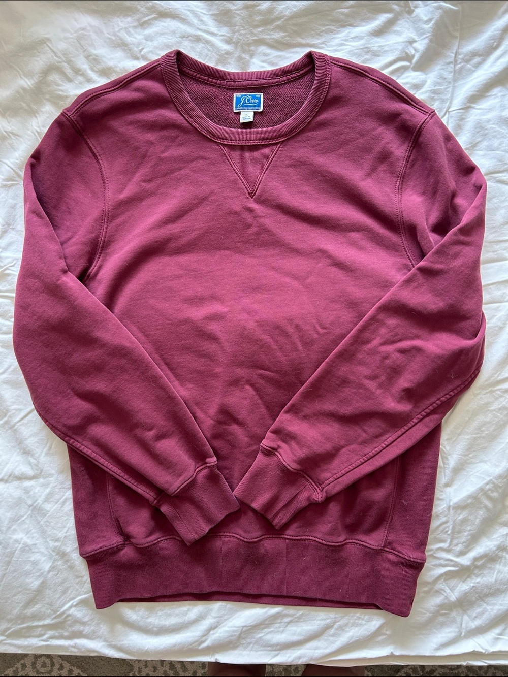 J Crew Men’s Crew Neck Cotton Sweatshirt
